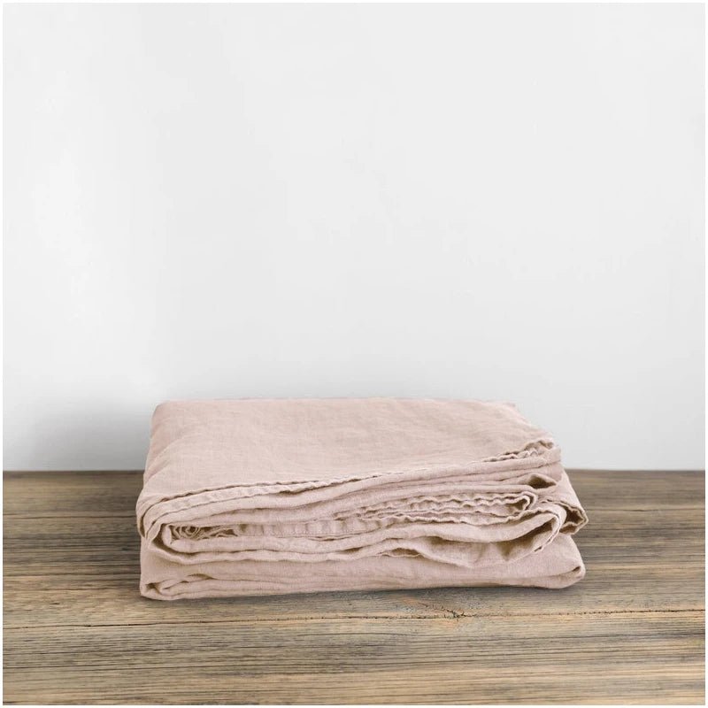 Drap de lit en lin pur 100% - 248x248 cm en