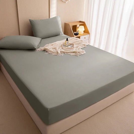 Drap - housse protège - matelas imperméable 140x200x30 cm en