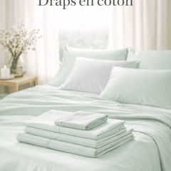 Drap en coton - La Boutique du drap