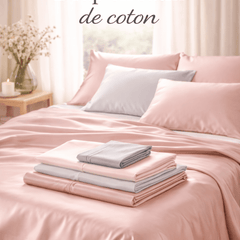 Drap en satin de coton - La Boutique du drap