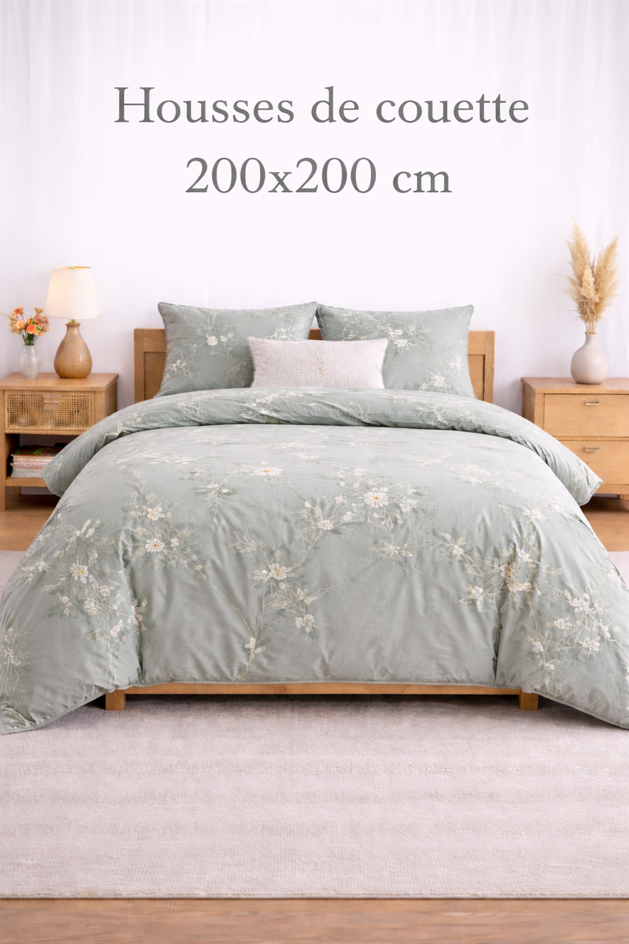 Housses de couette 200x200 cm