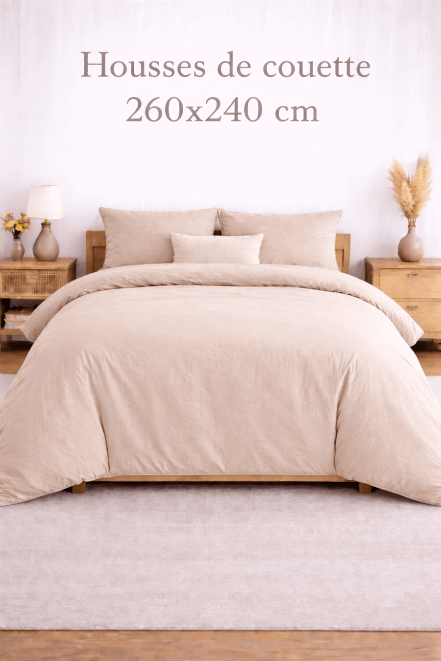 Housses de couette 260x240 cm