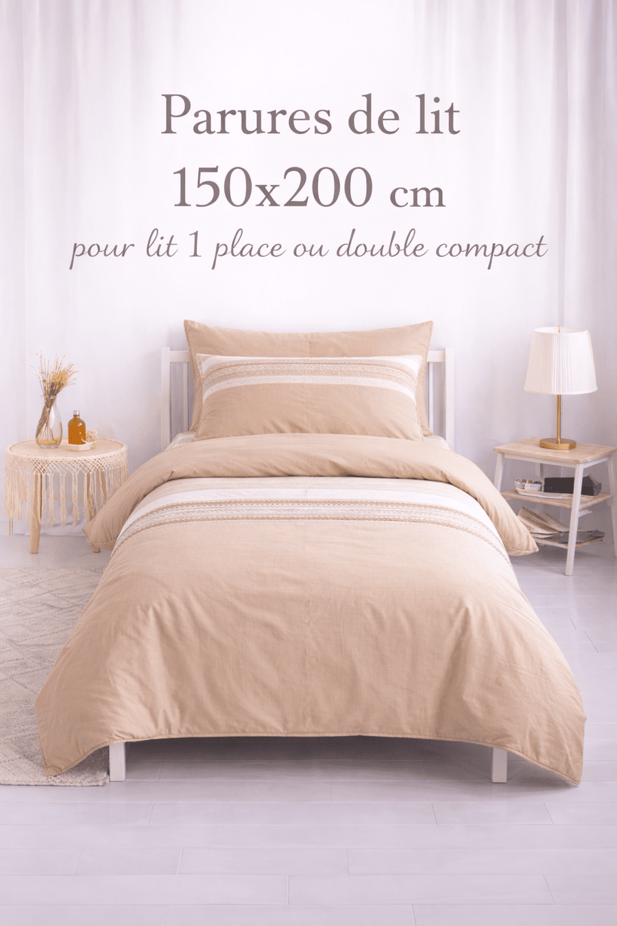Parure de lit 150x200 cm