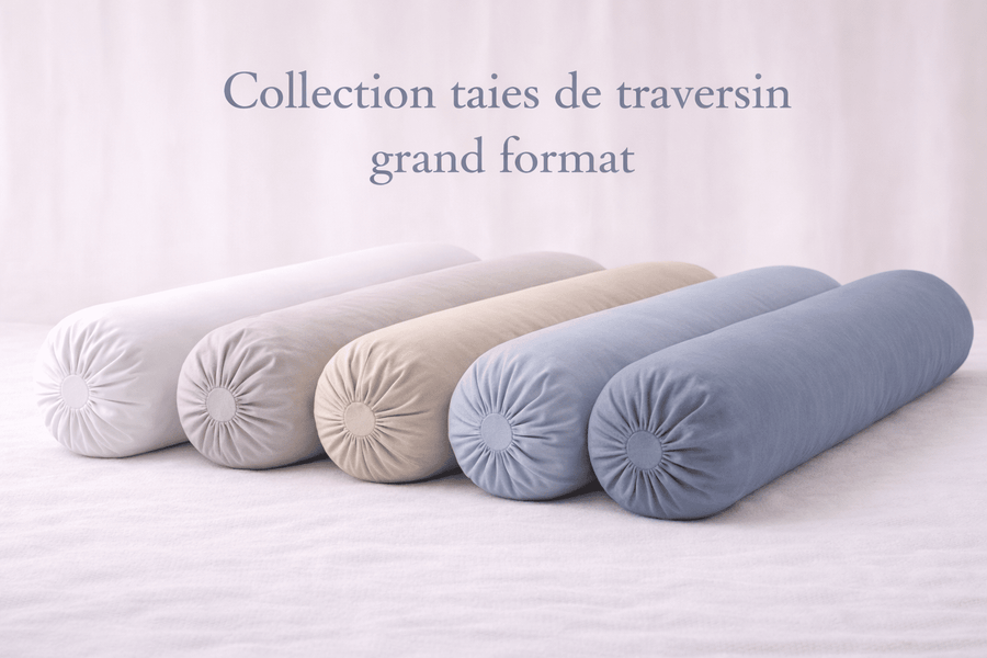 Taie de traversin 45×200 cm – grand format