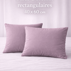 Taies d’oreiller 40x60 cm - La Boutique du drap