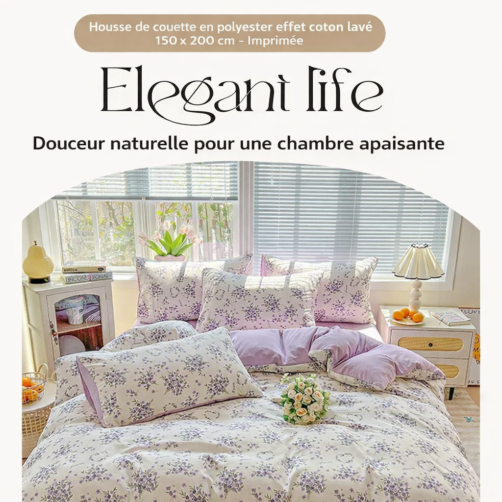 Douceur florale et élégance naturelle