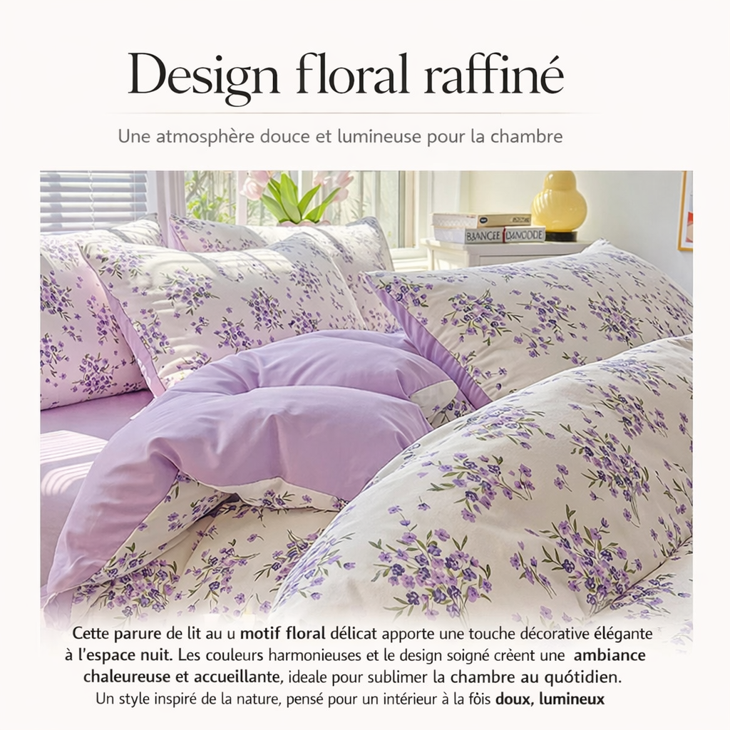 Harmonie florale et douceur décorative