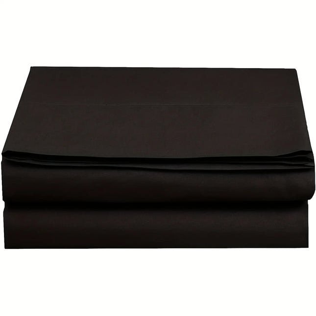 Drap plat de couleur uni - 200 x 230 cm