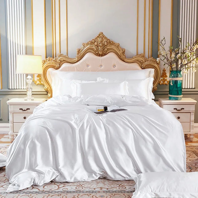 Ensemble de housse de couette en Satin de coton 200x200cm