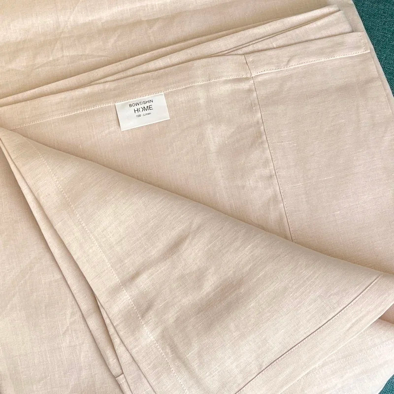 Drap de Lit 100% Lin Lavé - 200x240 cm en