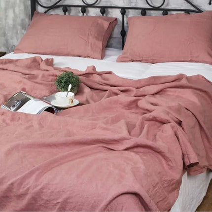 Drap de Lit 100% Lin Lavé - 200x240 cm en