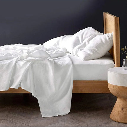 Drap de Lit 100% Lin Lavé - 230x250 cm en