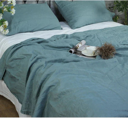 Drap de Lit 100% Lin Lavé - 230x250 cm en