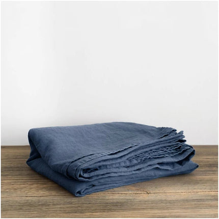Drap de lit en lin pur 100% - 160x220 cm en