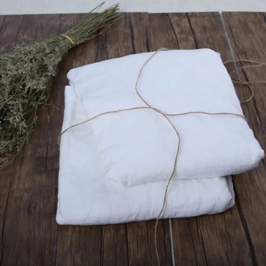 Drap de lit en lin pur 100% - 248x248 cm en