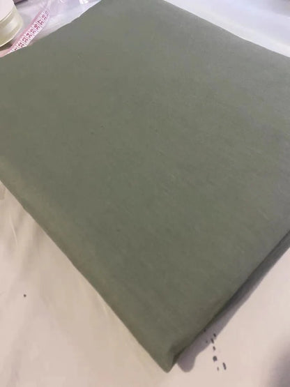 Drap de lit en lin pur 100% - 254x275 cm en