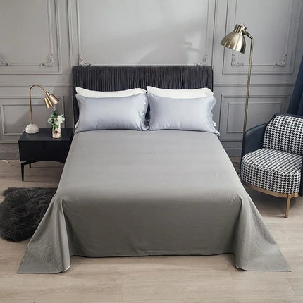 Drap de lit plat en pur coton 200x230 cm en