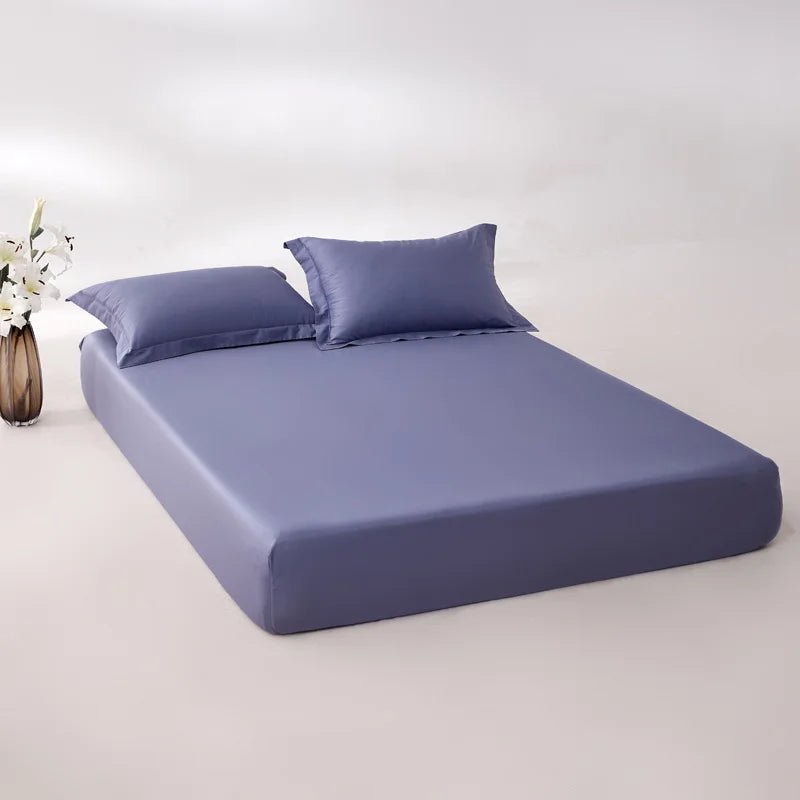 Drap - housse 100% coton égyptien 140x190x30cm en