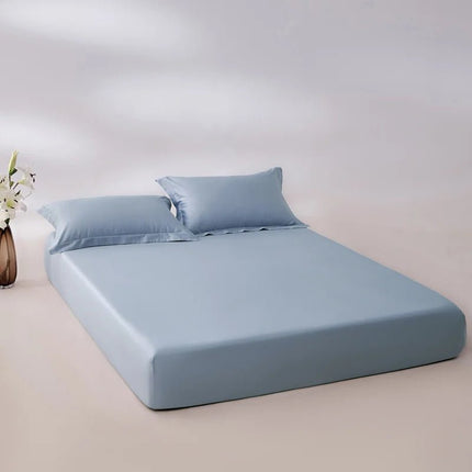 Drap - housse 100% coton égyptien 140x190x30cm en
