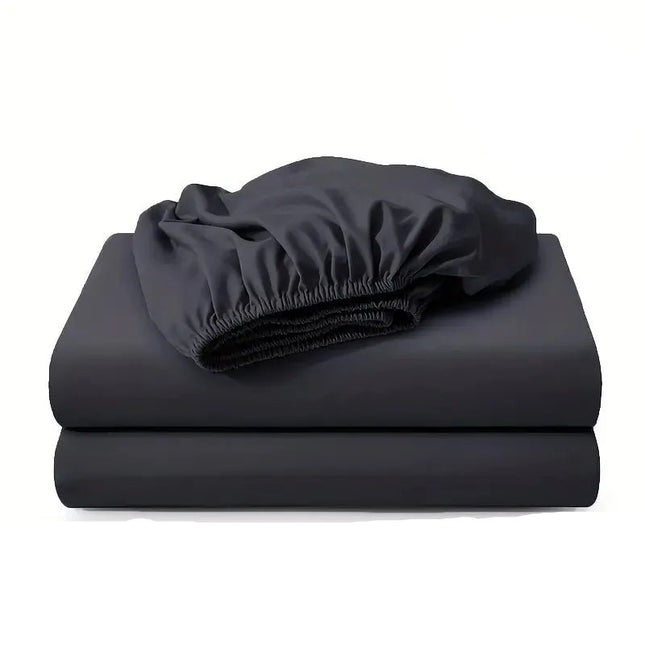 Drap - housse coton, couleur unie 200x200x30cm en