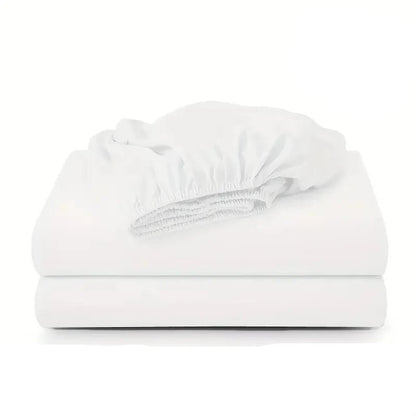 Drap - housse coton, couleur unie 200x200x30cm en