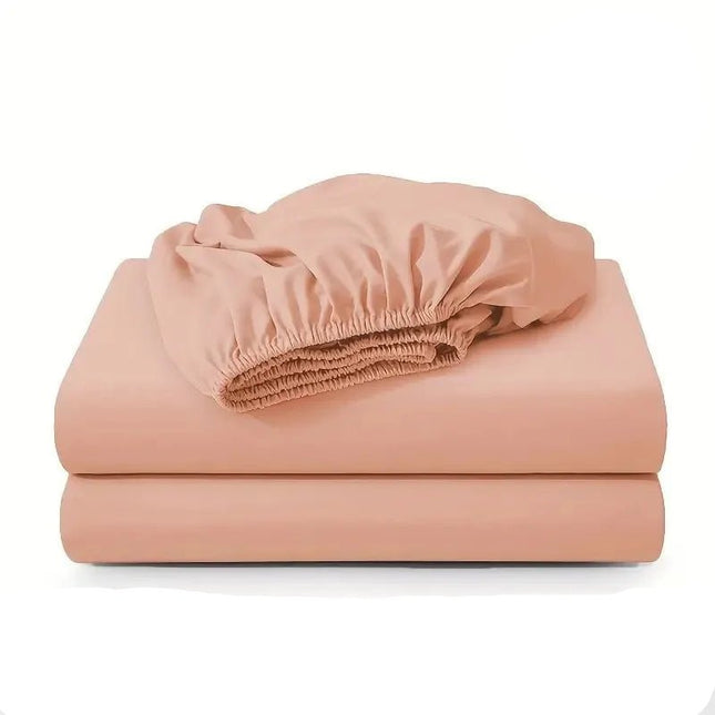 Drap - housse coton, couleur unie 200x200x30cm en