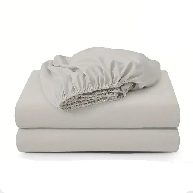 Drap - housse coton, couleur unie 200x200x30cm en