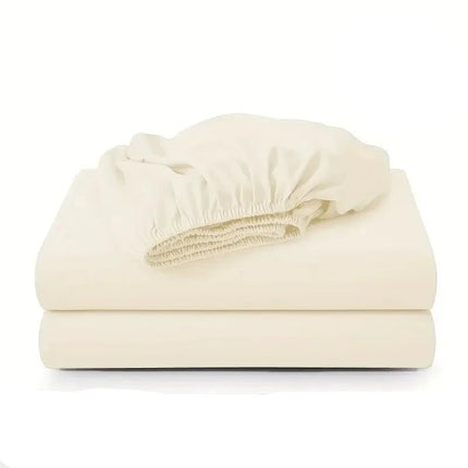 Drap - housse coton, couleur unie 200x200x30cm en