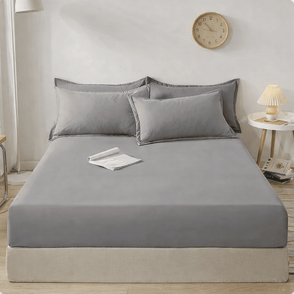 Drap - housse en coton 90x200x10 cm avec bandes élastiques en