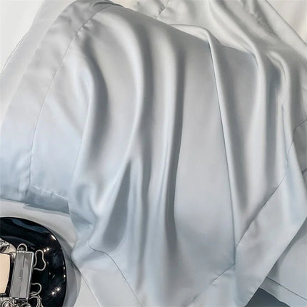 Drap - housse en soie de mûrier couleur pure 90x190 cm – bonnet 25 cm en