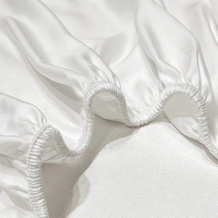 Drap - housse en soie de mûrier naturelle 90x190 cm – bonnet 25 cm en