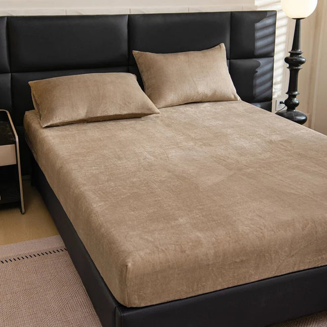 Drap - housse flanelle polaire 140x200 cm – bonnet 25 cm en