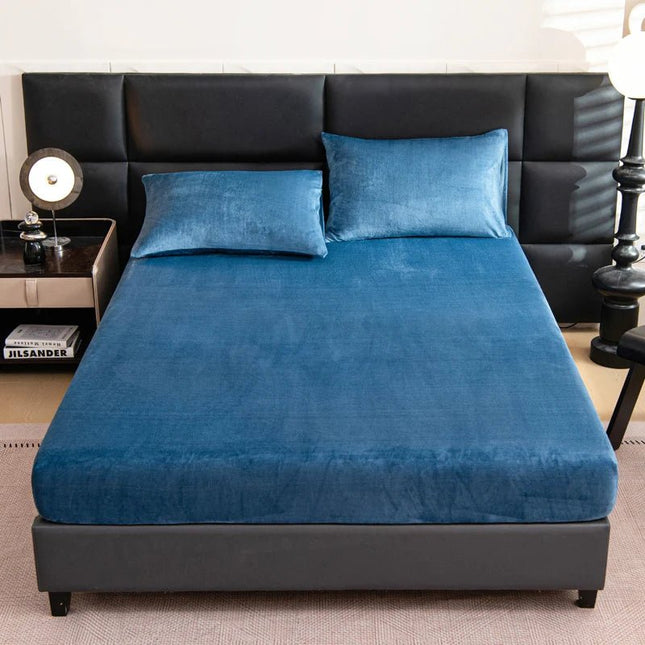 Drap - housse flanelle polaire 90x200 cm – bonnet 25 cm en