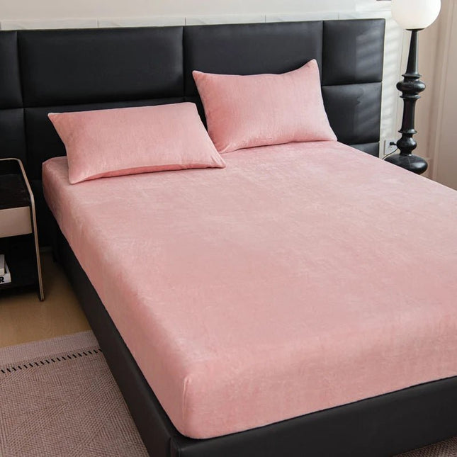 Drap - housse flanelle polaire 90x200 cm – bonnet 25 cm en