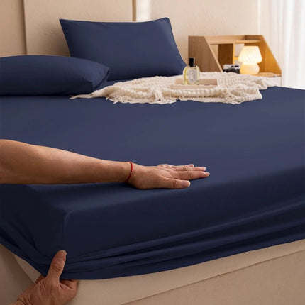 Drap - housse protège - matelas imperméable 140x200x30 cm en