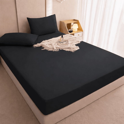 Drap - housse protège - matelas imperméable 200x200x30 cm en