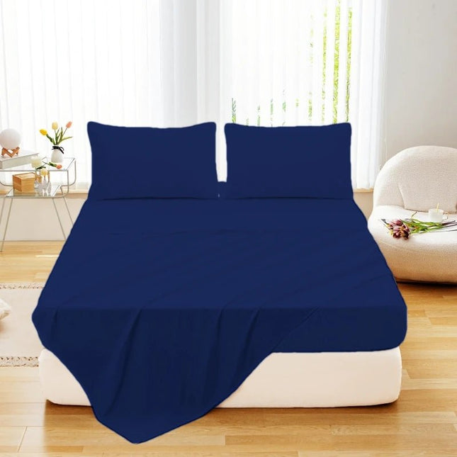 Drap plat 150x230 cm - Lit simple en
