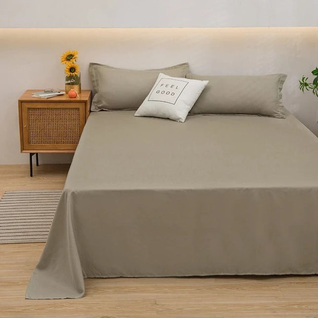 Drap plat 180X230 cm - pour lit simple en