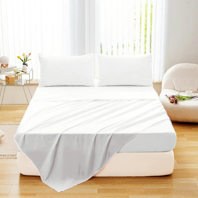 Drap plat 220x230 cm - Lit double en