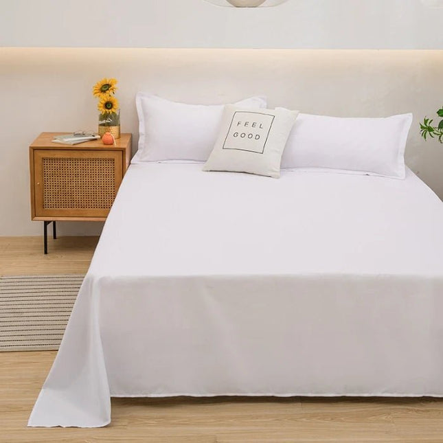 Drap plat 230X250 cm - pour lit double en