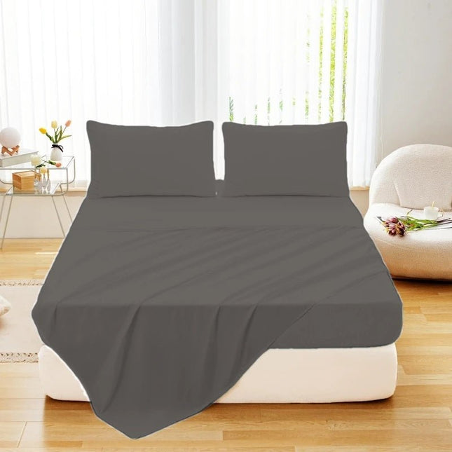 Drap plat 250x230 cm - Lit double en