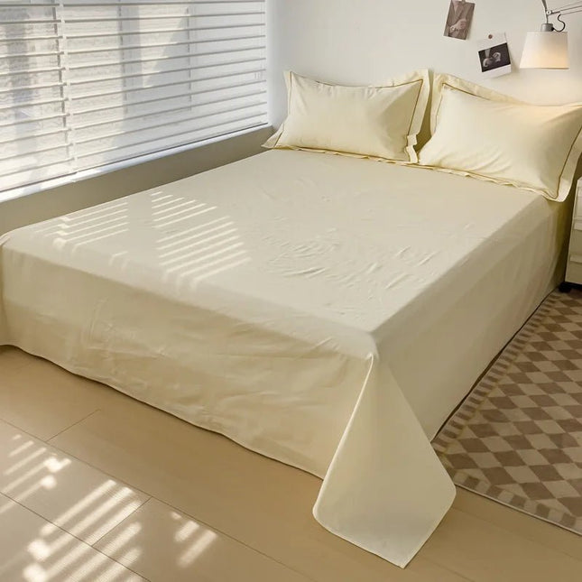 Drap plat en coton égyptien 400TC - 245x245 cm en