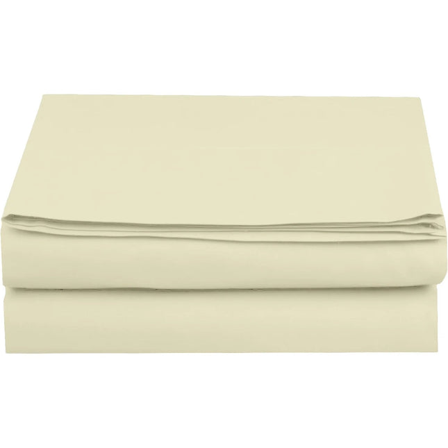 Draps plat couleur uni - 168X230 cm en