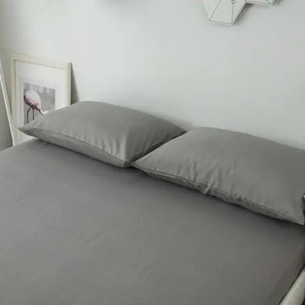Ensemble de draps 140x190 cm bonnet 35 cm – 4 pièces en