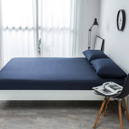 Ensemble de draps 140x190 cm bonnet 35 cm – 4 pièces en