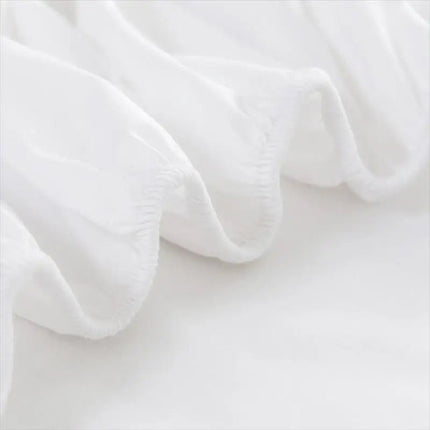 Ensemble de draps 140x190 cm bonnet 35 cm – 4 pièces en