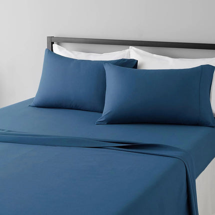 Ensemble de draps 140x190 cm – bonnet 40 cm – 4 pièces en