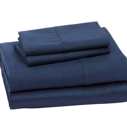 Ensemble de draps 140x190 cm – bonnet 40 cm – 4 pièces en