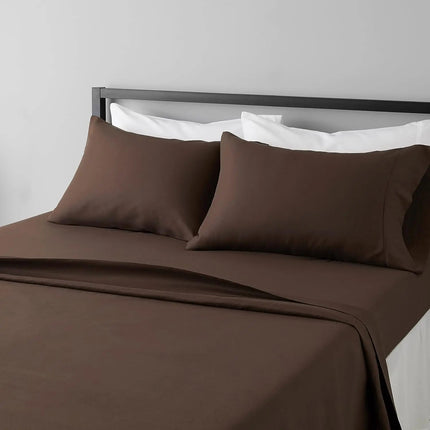 Ensemble de draps 140x190 cm – bonnet 40 cm – 4 pièces en