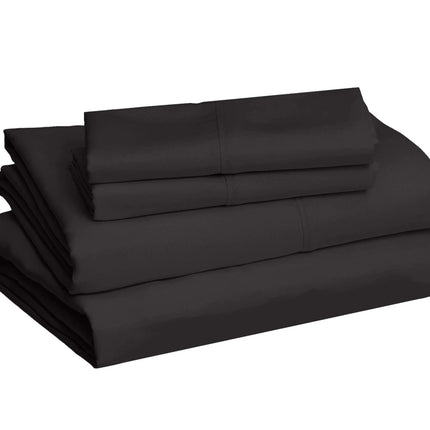 Ensemble de draps 140x190 cm – bonnet 40 cm – 4 pièces en